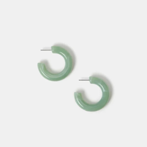 Resin Green Hoops