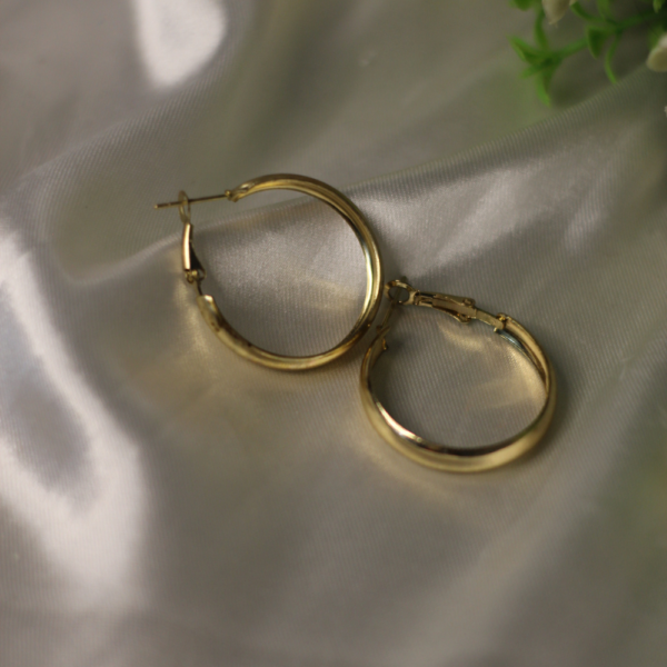 Thick Classic Hoops - Image 2