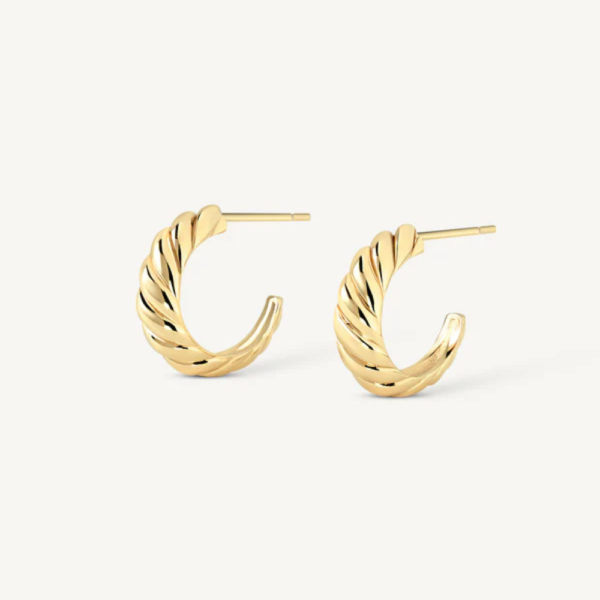 Bold Croissant Hoops