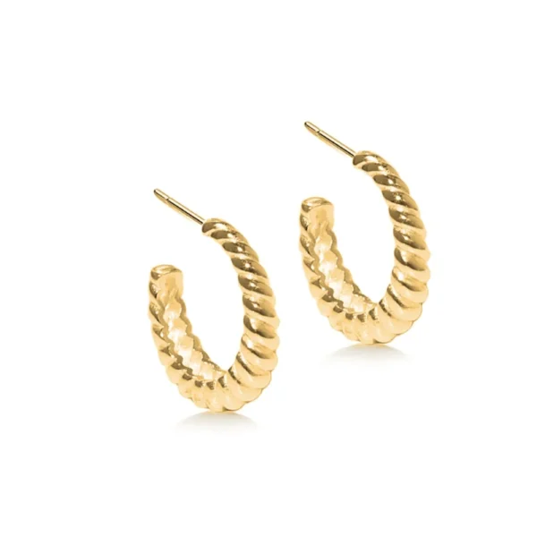 Bold Croissant Hoops