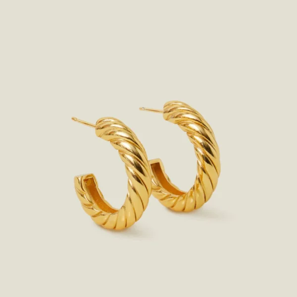 Bold Croissant Hoops - Image 2