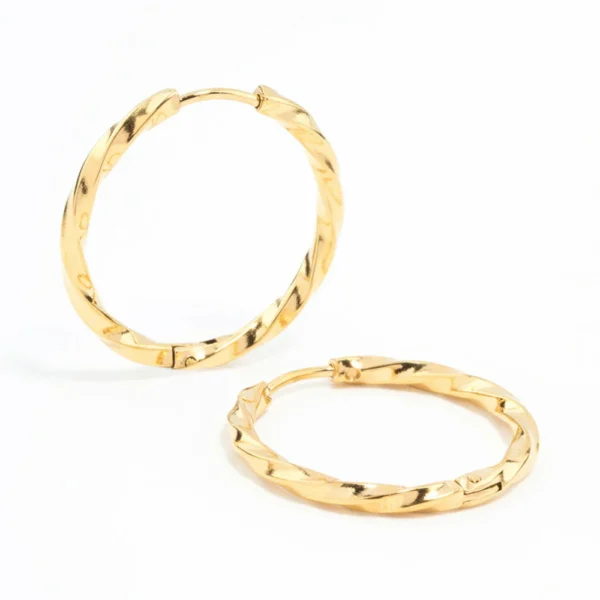 Statement Croissant Hoops