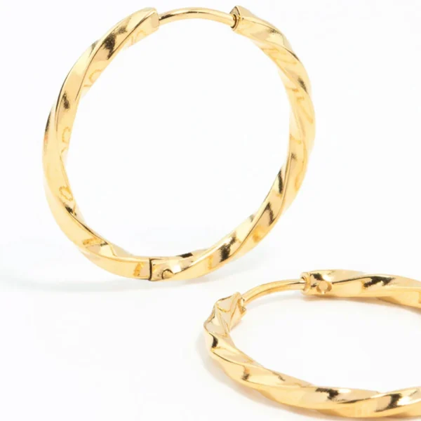 Statement Croissant Hoops - Image 2