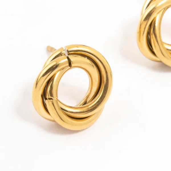 Chunky Knot Studs - Image 4
