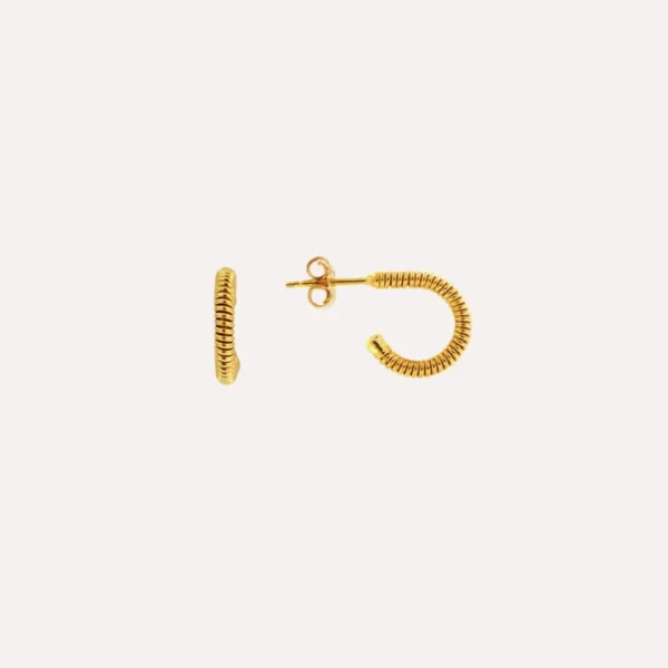 Mini Thin Lined Hoops